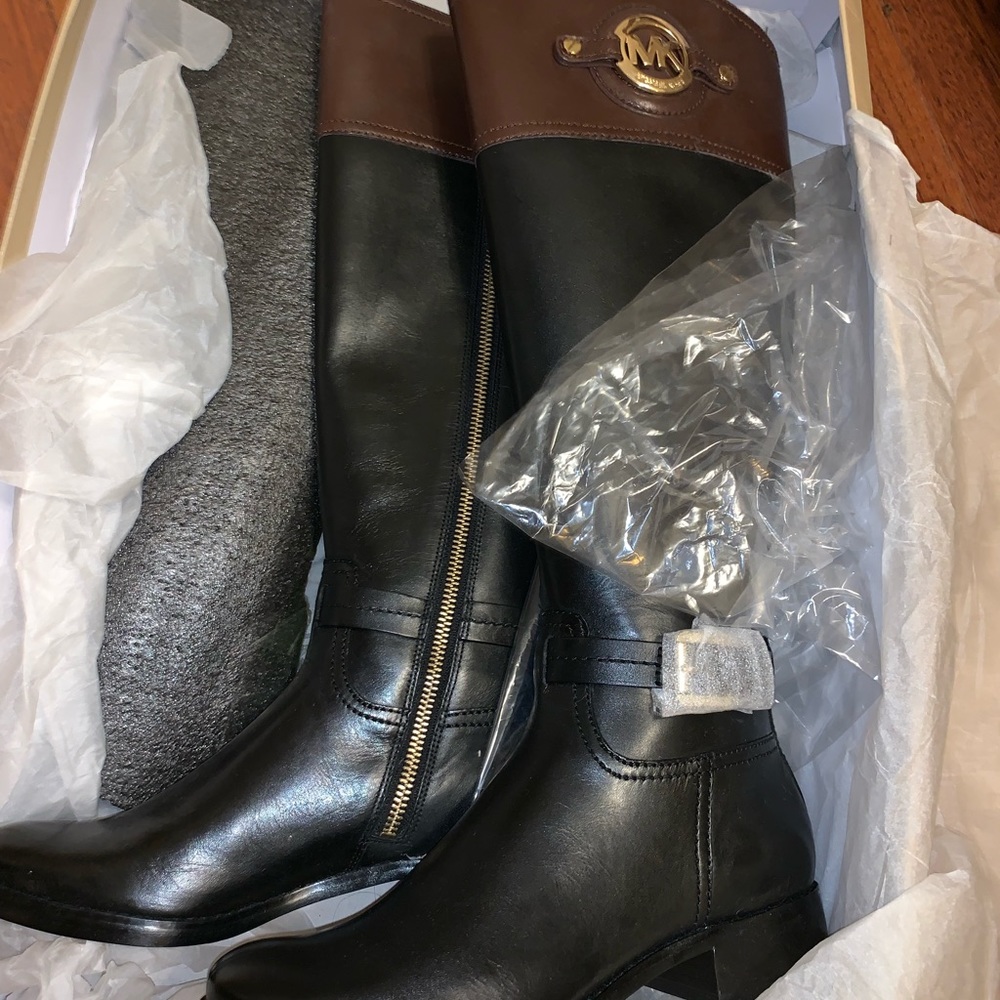 Michael Kors leather boots